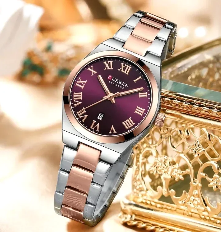 Reloj de Pulsera CURREN para Dama Correa de Acero Inoxidable · foto 5